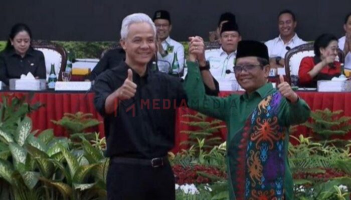 Mahfud MD Resmi Jadi Cawapres Ganjar Pranowo