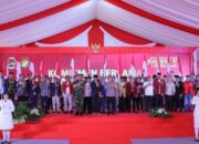 Panglima TNI, Kapolri dan Warga Jatim Deklarasi Pemilu Damai