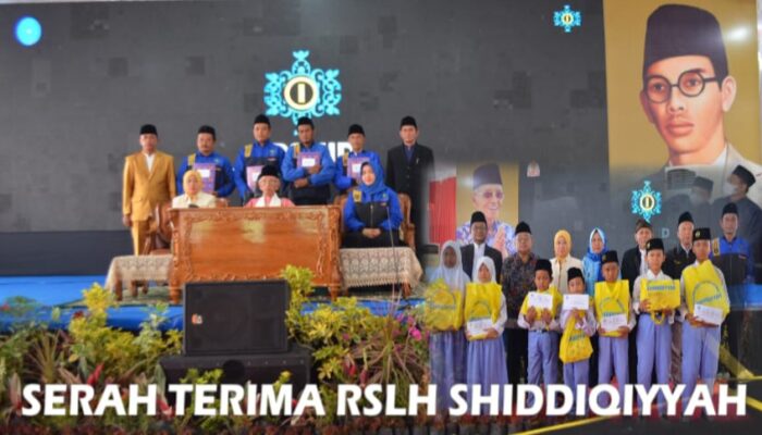 Serah Terima 66 unit Rumah Syukur Layak Huni Shiddiqiyyah