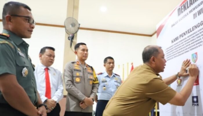 Komitmen Wujudkan Pemilu 2024 Yang Aman Dan Damai