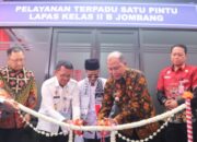 Pj Bupati Jombang Resmikan Ruang Pelayanan Terpadu Lapas II B
