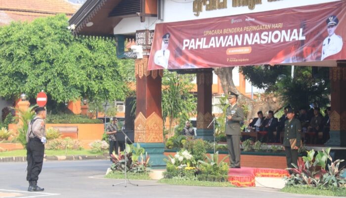 Pemkab Mojokerto Gelar Upacara Peringatan Hari Pahlawan Tahun 2023