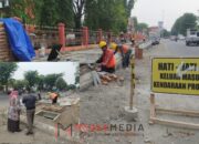 Dinas Perkim Terus Pacu Keterlambatan Proyek Jalan Gus Dur