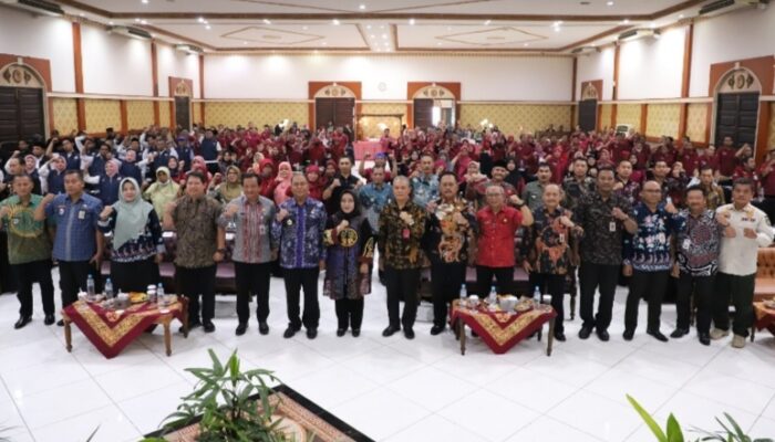 Melalui Dinas Sosial Pemkab Jombang Gelar Sosialisasi Sekaligus Audiensi