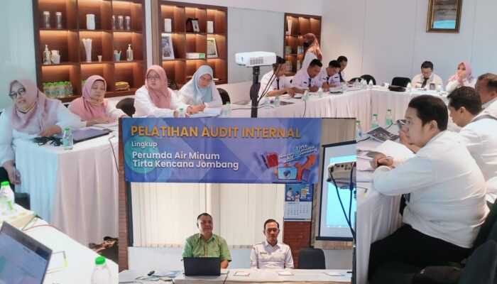 Perumdam Tirta Kencana Jombang Gandeng BPKP Jawa Timur Lakukan Best Practice Audit Internal