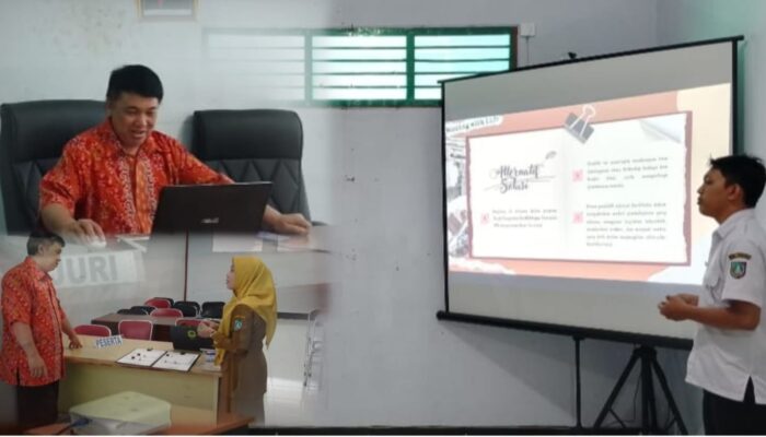 Tes Presentasi PTK Prestasi Tahun 2024 Di Gelar Disdikbud Jombang