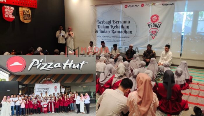 Pizza Hut Ikut Sambut Bulan Ramadhan Dengan Puluhan Yatim Piatu