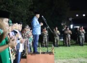 Pj Bupati Jombang Pimpin Apel Pembukaan Pos Pengamanan Mudik 2024 Di MWC NU Ploso