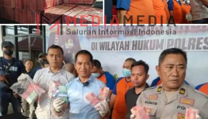 Hati-Hati..! Miliaran Uang Palsu Berhasil Diamankan, Masih Puluhan Juta Beredar Jombang