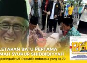 Peletakan Batu Pertama Rumah Syukur Kemerdekaan Indonesia Layak Huni Shiddiqiyyah