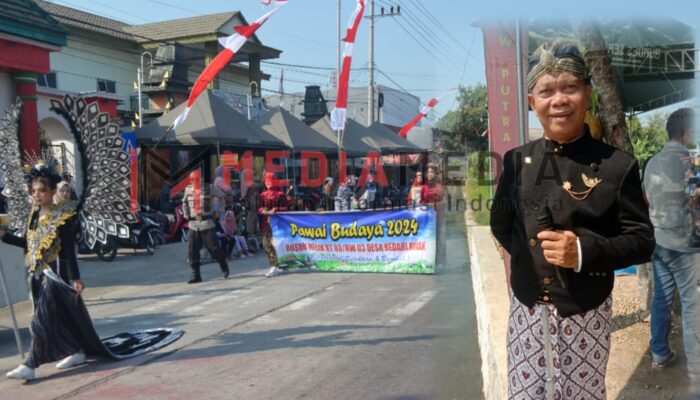 Pemdes Bedahlawak Gelar Pawai Budaya Dan Sedekah Desa