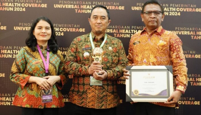 Pemkab Jombang Raih Penghargaan UHC Kategori Pratama