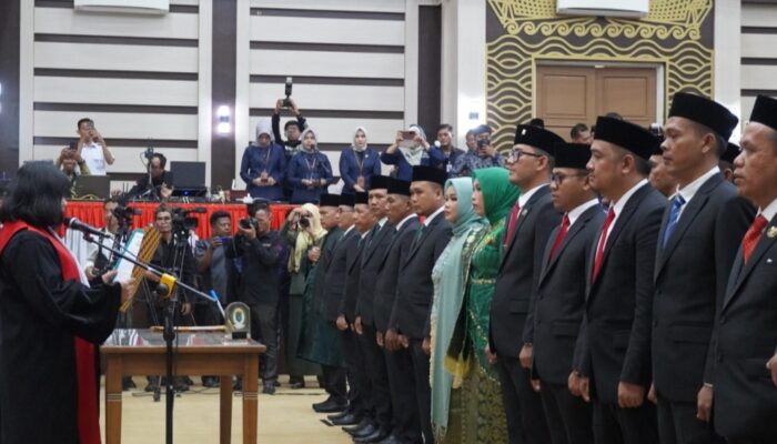 Rapat Paripurna Pengucapan Sumpah Anggota DPRD Kabupaten Ogan Komering Ilir Masa Jabatan Tahun 2024- 2029