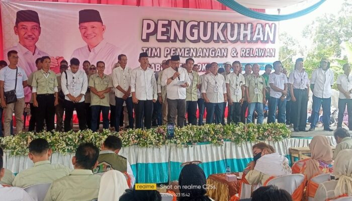 Ratusan Relawan Siap Menangkan Pasangan JADI: Semangat Kebersamaan Menggema Di SP. Padang