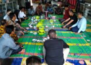 Pengukuhan tim Pemenangan 5 Desa Di Pesisir Kecamatan Tulung Selapan.