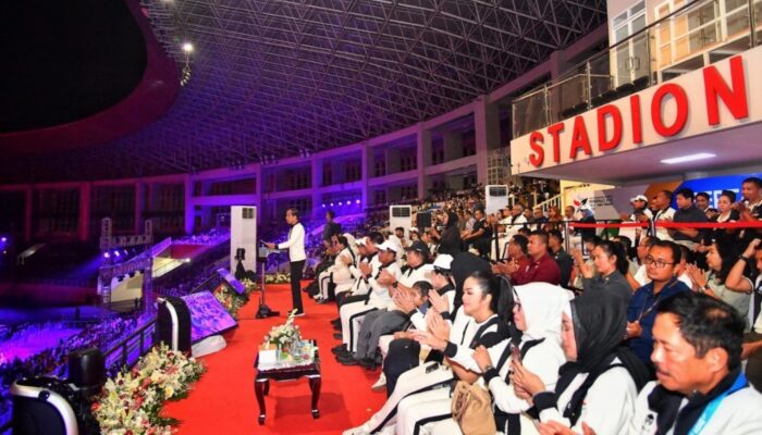 Presiden Jokowi Resmikan Pembukaan Peparnas XVII Tahun 2024