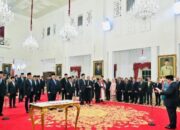 Presiden Prabowo Lantik 48 Menteri Kabinet Merah Putih di Istana Negara