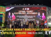 Suasana Hangat Iringi Pisah Sambut Kapolres Jombang