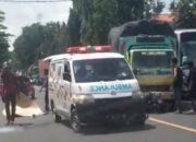 Pengendara Motor Tewas Kecelakaan di Denanyar Jombang