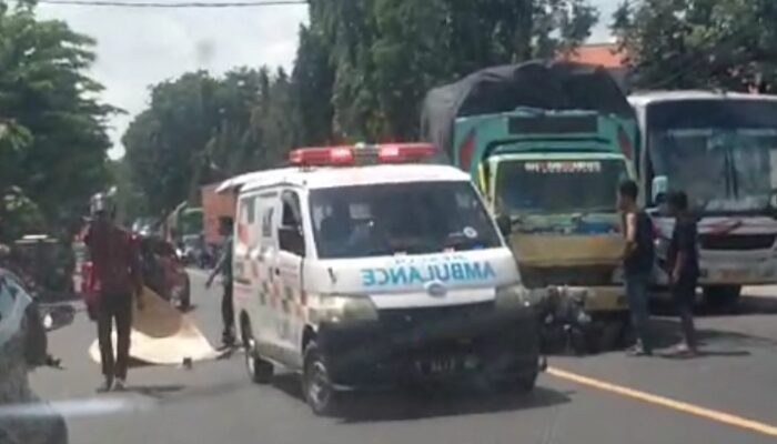 Pengendara Motor Tewas Kecelakaan di Denanyar Jombang