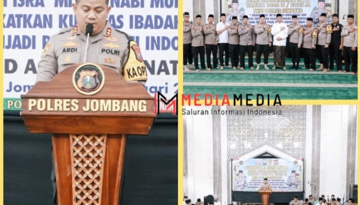 Polres Jombang Gelar Peringatan Isra Mi’raj Nabi Muhammad SAW Tahun 1446 H/ 2025 M