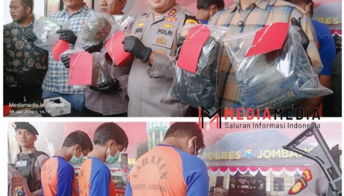Polisi Amankan 6 Pelaku Pembunuhan Pria Tanpa Identitas di Hutan Kabuh.