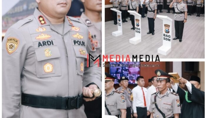 Penyegaran Jabatan, Kapolres Jombang Pimpin Sertijab Tiga Kapolsek