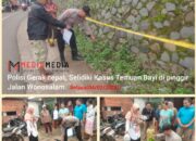 Polisi Selidiki Kasus Temuan Bayi di pinggir Jalan Wonosalam