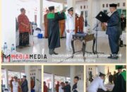 Shollahuddin Resmi di Lantik Sebagai KDAW Desa Karobelah Mojoagung