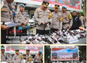 Bentuk Pengawasan, Kapolres Jombang Lakukan Pemeriksaan Senpi dan Urine Secara Berkala