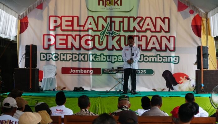 Pelantikan DPC HPDKI di Hadiri Salmanudin Wakil Bupati Jombang.