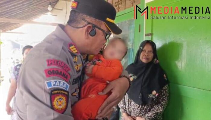 Polisi Gerak Cepat Selamatkan Bayi yang Ditemukan Warga di Diwek Jombang