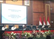 Sertijab Bupati – Wakil Bupati Jombang di Gelar di Gedung Paripurna DPRD Jombang