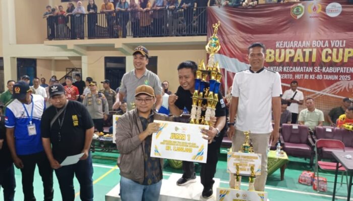 Tim Voli Mojoanyar Dominasi Piala Bupati Mojokerto 2025