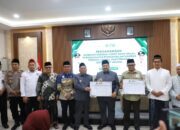 Bupati Jombang Canangkan Jombang sebagai Pusat Baku Halal, Kukuhkan Ratusan Juru Sembelih Halal