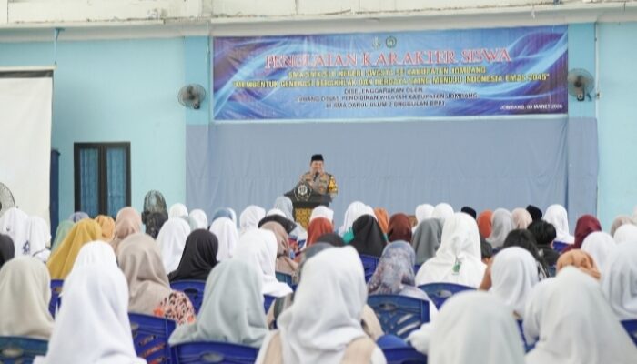 Kapolres Jombang Ajak Pelajar Siapkan Diri Menuju Indonesia Emas 2045 dan Hindari Kenakalan Remaja