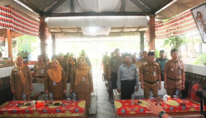 Halal Bihalal BPD, Perangkat Desa, dan Forkopimcam Kabuh Pererat Silaturahmi di Pendopo Tirto Wening