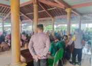 Polsek Kabuh Monitoring dan Amankan Penyaluran DBHCHT 2026 di Kecamatan Kabuh