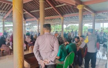 Polsek Kabuh Monitoring dan Amankan Penyaluran DBHCHT 2026 di Kecamatan Kabuh
