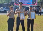 Polsek Kabuh Raih Dua Piagam Penghargaan dari Polres Jombang pada Hari Bhayangkara ke-80