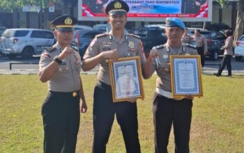 Polsek Kabuh Raih Dua Piagam Penghargaan dari Polres Jombang pada Hari Bhayangkara ke-80