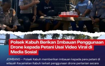 Polsek Kabuh Berikan Imbauan Penggunaan Drone kepada Petani Usai Video Viral di Media Sosial