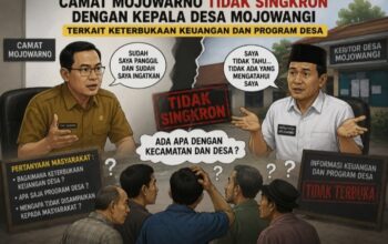Keterangan Camat Mojowarno Berbeda dengan Kades Mojowangi, Ada Apa?