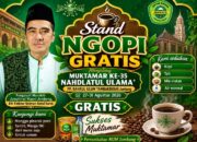 Jelang Muktamar NU ke-35, MJM Jombang Siapkan Stand “Ngopi Gratis”