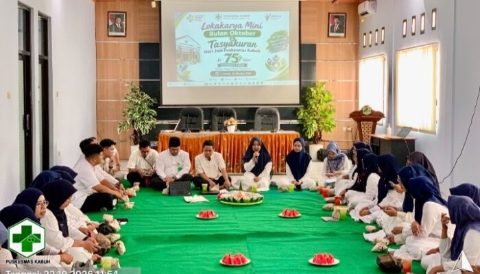 Puskesmas Kabuh Rayakan Hari Jadi ke-75, Perkuat Komitmen Wujudkan Kecamatan Kabuh Sehat