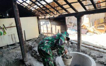 TMMD ke-130 Kodim Jombang, Langkah Nyata TNI Hadirkan MCK Layak bagi Warga Desa Klitih