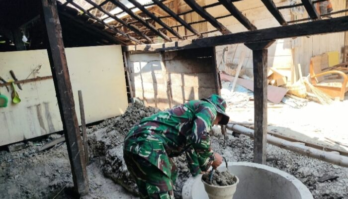 TMMD ke-130 Kodim Jombang, Langkah Nyata TNI Hadirkan MCK Layak bagi Warga Desa Klitih